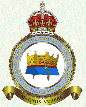AHQ India Communication Squadron badge