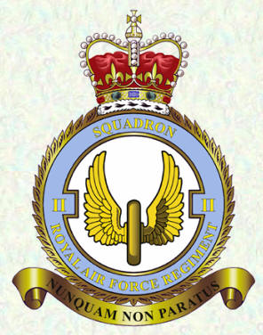 Badge - No 2 Squadron RAF Regiment