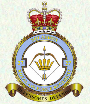 Badge - No 27 Squadron RAF Regiment