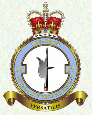 Badge - No 37 Squadron RAF Regiment