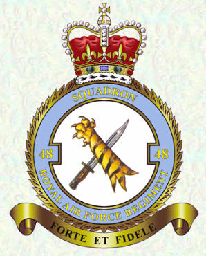 Badge - No 48 Squadron RAF Regiment