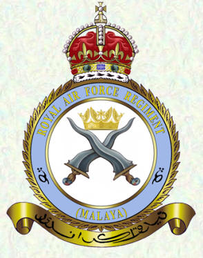 Badge - RAF Regiment Malaya