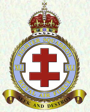 No 41 Squadron badge