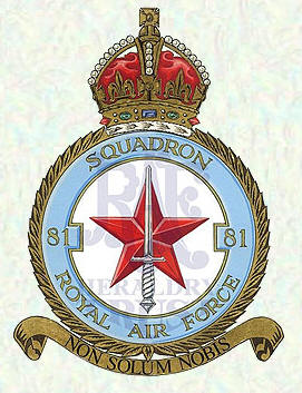 No 81 Squadron badge