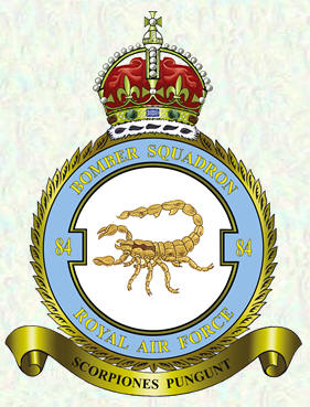 No 84 Squuadron badge