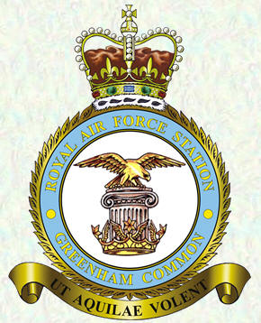 RAF Greenham Common badge