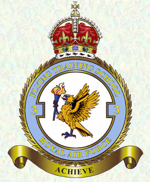 No 3 Flying Training School badge