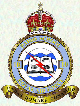 Badge - No 10 Radio School