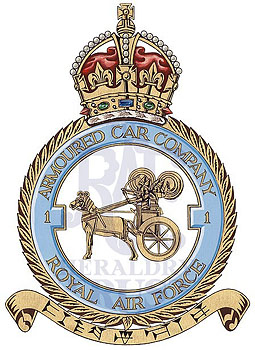 No 1 Armoured Car Company badge