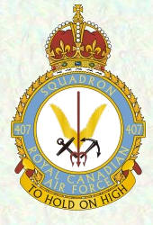 No 407 Sqadron Badge