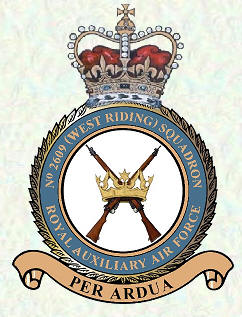 No 2609 Squadron Royal Auxiliary Ar Force Regiment badge