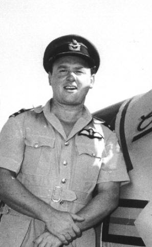 A/Cdre A G Adnams during RAAF Exchange posting