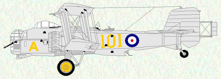 Overstrand of No 101 Squadron