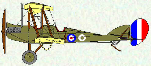 BE2d of No 10 Squadron