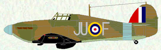 Hurricane I of No 111 Squadron (February 1941)