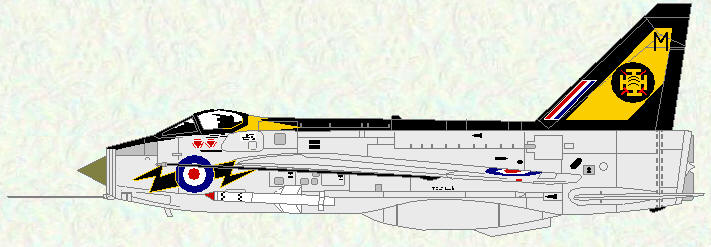 Lightning F Mk 3 of No 111 Squadron