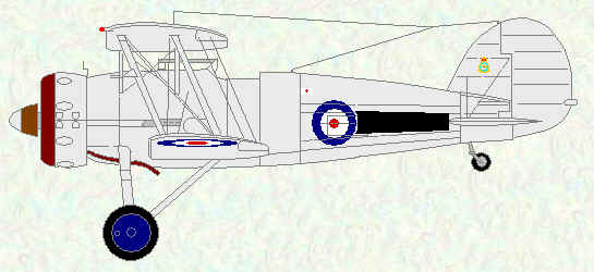 Gauntlet II of No 111 Squadron