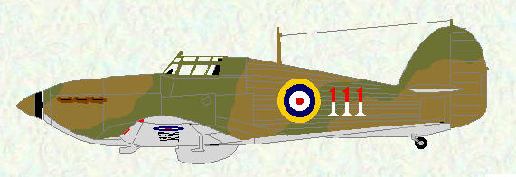 Hurricane I of No 111 Squadron