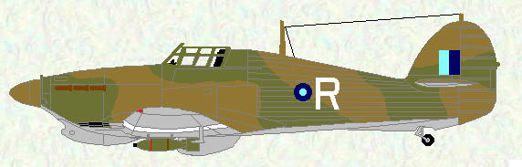 Hurricane IIC of No 113 Squadron