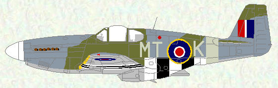 Mustang III of No 122 Squadron