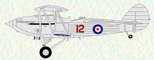 Hawker Hind of No 12 Squadron