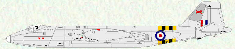 Canberra B Mk 6 of No 12 Squadron