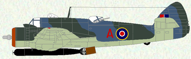 Beaufighter X of No 144 Squadron