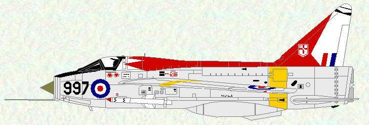 Lightning T Mk 4 of No 145 Squadron (No 226 Operational Conversion Unit)