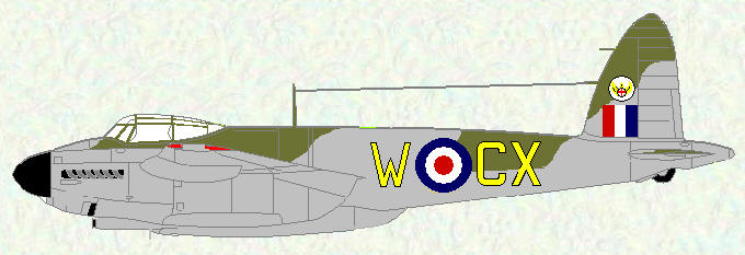 Mosquito B Mk 35 of No 14 Squadron