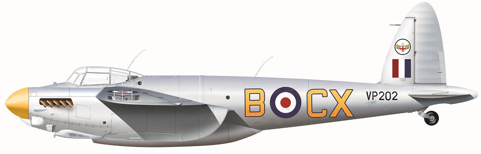 Mosquito B Mk 35 of No 14 Squadon