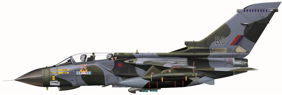 Tornado GR Mk 1 of No 14 Squadon