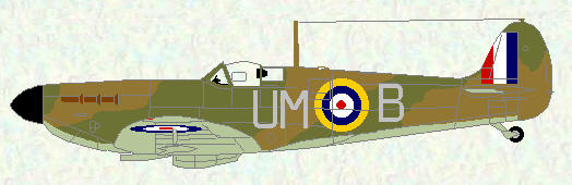 Spitfire I of No 152 Squadron