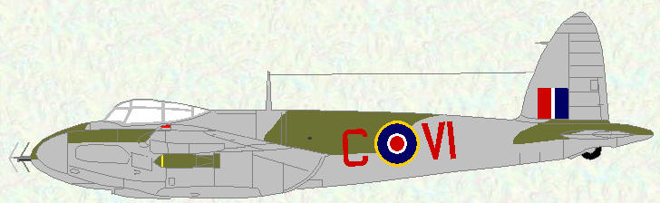 Mosquito VI of No 169 Squadron