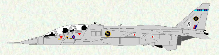 Jaguar T Mk 2 of No 16 Squadron