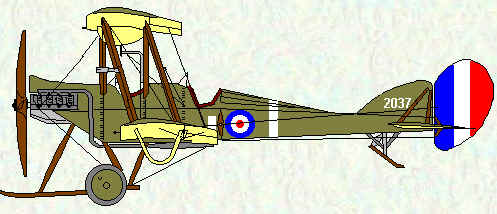 BE2c of No 16 Squadron