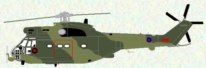 Puma HC Mk 1 of No 18 Squadron