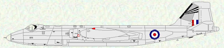Canberra B Mk 2 of No 199 Squadron