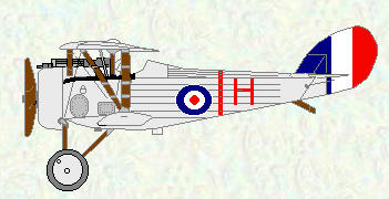 Nieuport 27 of No 1 Squadron