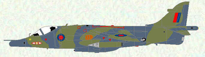 Harrier GR Mk 3 of No 1 Squadron