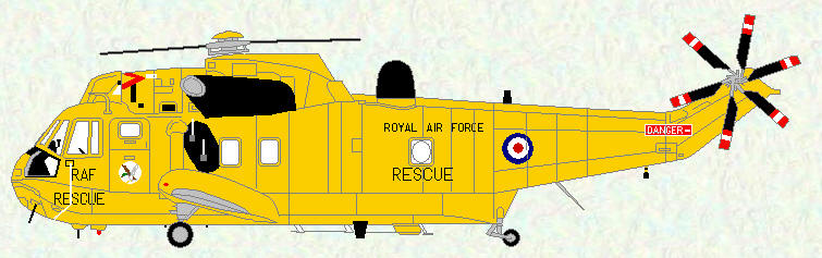 Sea King HAR Mk 3 of No 202 Squadron