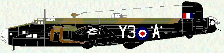 Halifax VI of No 202 Squadron (Bomber Command scheme)