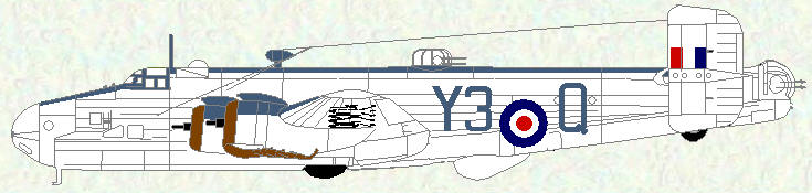 Halifax VI of No 518 Squadron