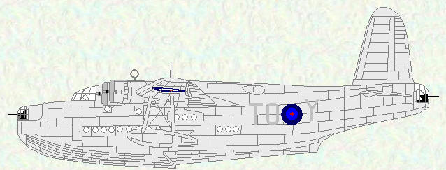 Sunderland I of No 228 Squadron (Egypt, July 1940)