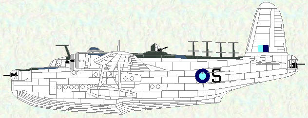 Sunderland III of No 230 Squadron (1944)