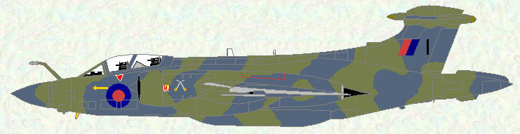 Buccaneer S Mk 2B of No 237 Operational Conversion Unit
