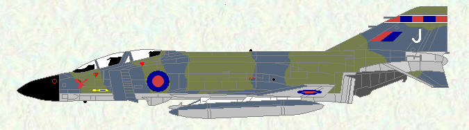 Phantom FGR Mk 2 of No 23 Squadron