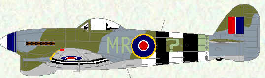 Typhoon IB of no 245 Squadron (June 1944)