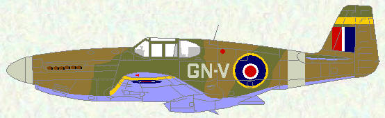 Mustang III of No 249 Squadron