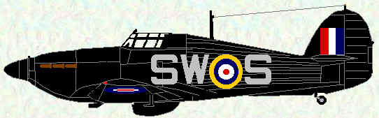 Hurricane IIb of No 253 Squadron