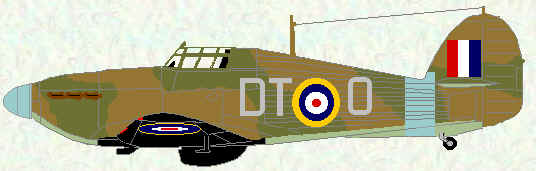 Hurricane I of No 257 Squadron (December 1940)